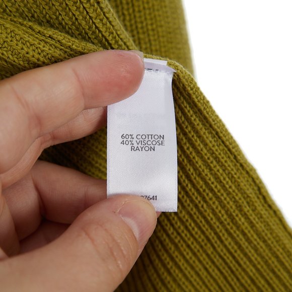 J Jill Green Open Knit Cardigan Sweater Women's Small - Picture 5 of 6